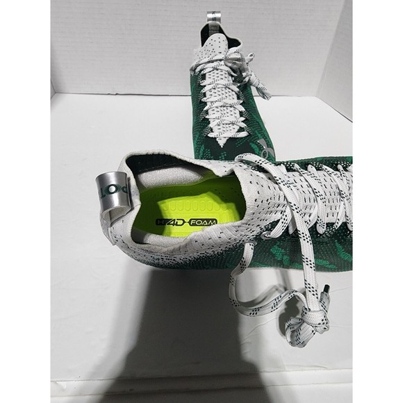Men\'s Under Armour Spotlight MC ‘Green’ Football Cleats 3023959-102 Size 14 main image 7